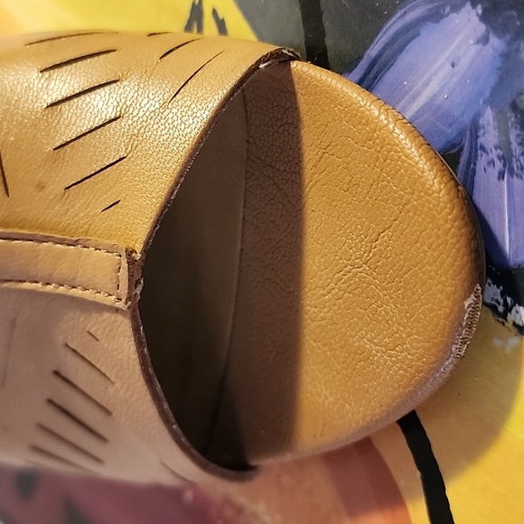 Report Signature Braden Beige Mules - Picture 6 of 16